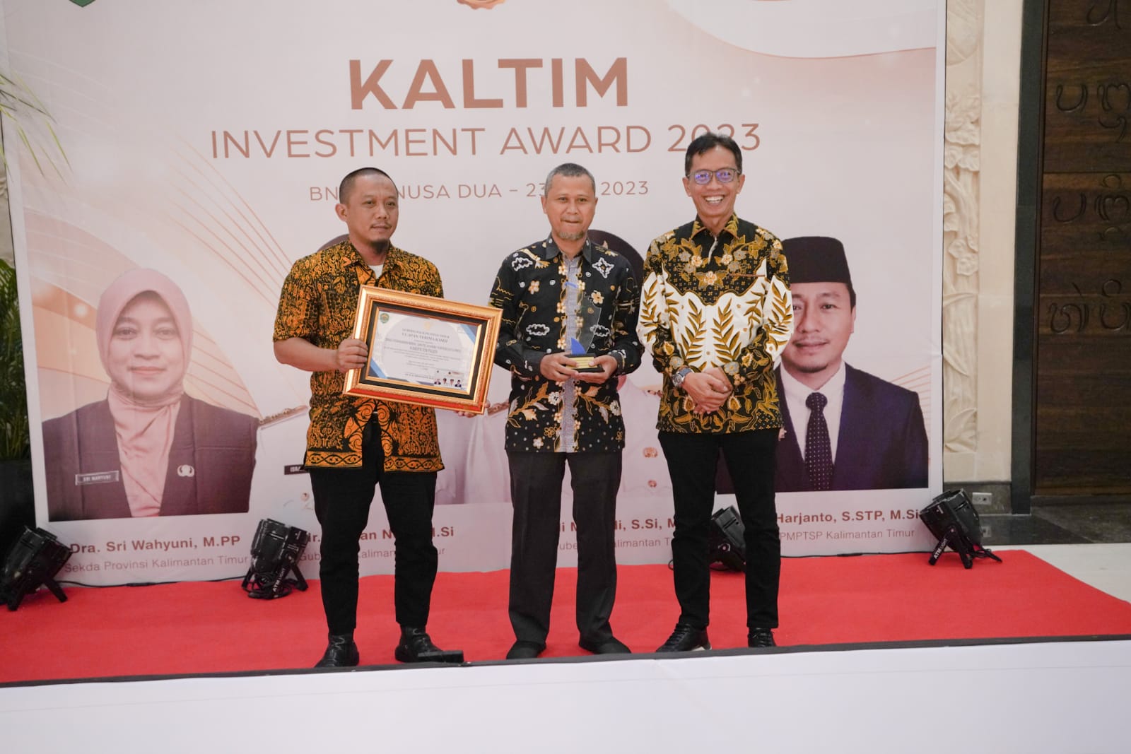 Lampaui Nilai Target Investasi PMDN Dan PMA Paser Raih Invesment Award