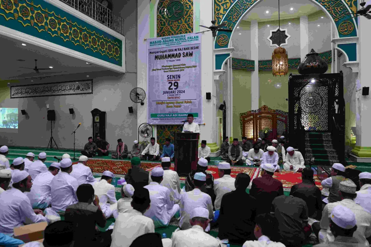 Momen Isra Mi'raj Ciptakan Generasi Muda Paser yang Islam dan Berakhlak Mulia