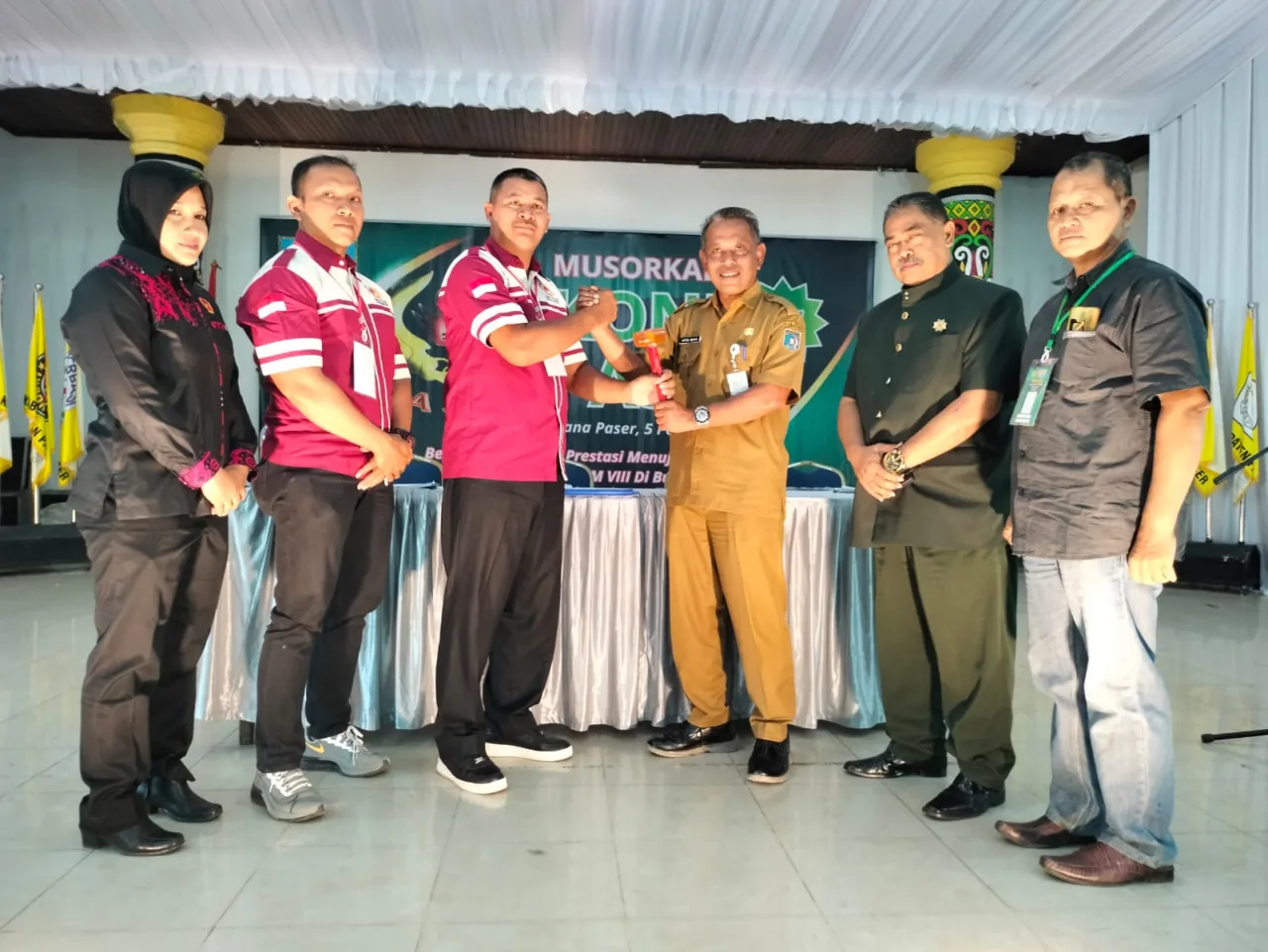 Katsul Terpilih Aklamasi sebagai Ketua KONI Paser