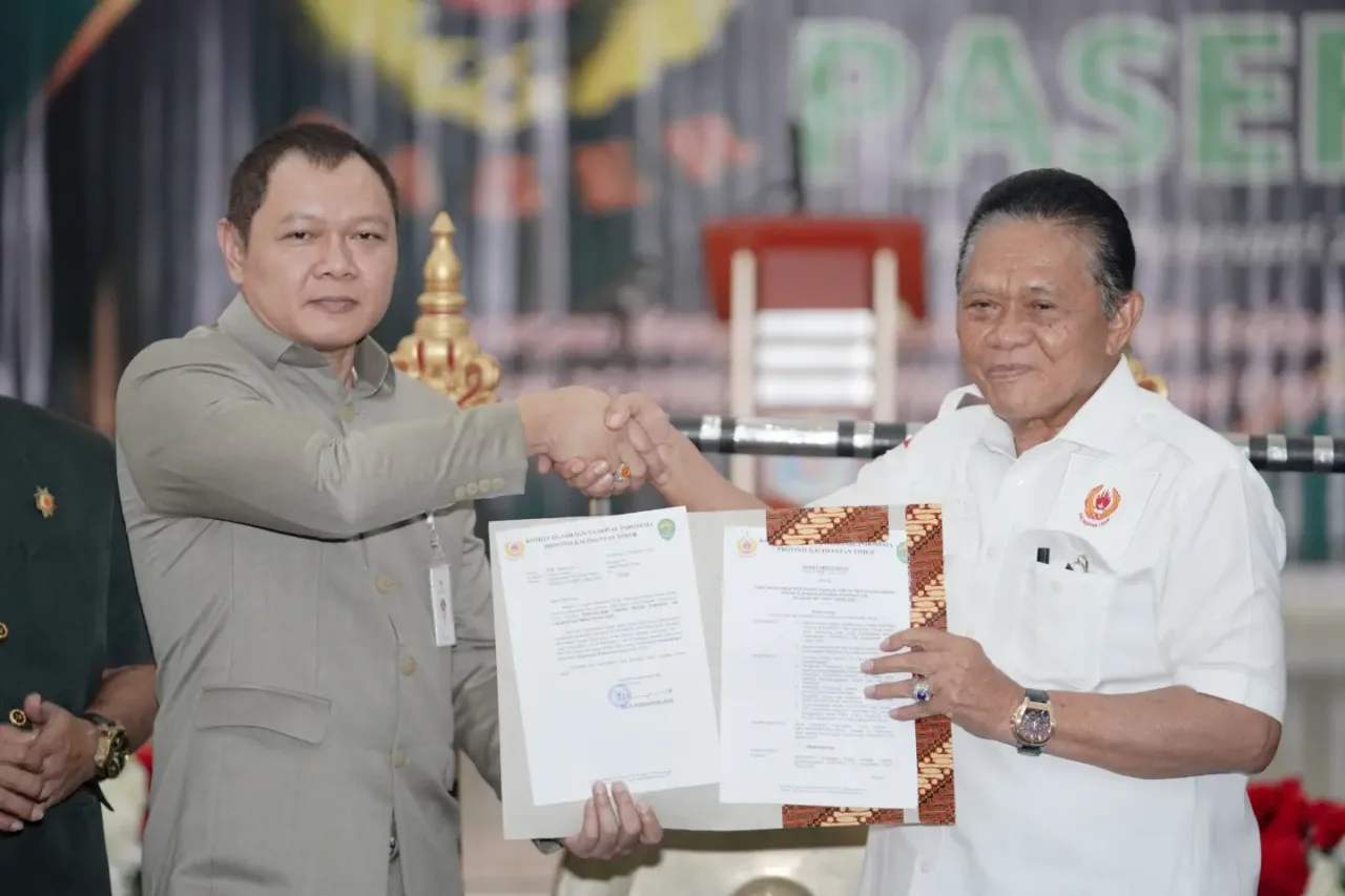 Bupati Fahmi Harapkan KONI Paser Persatukan Berbagai Elemen Pendukung Olahraga