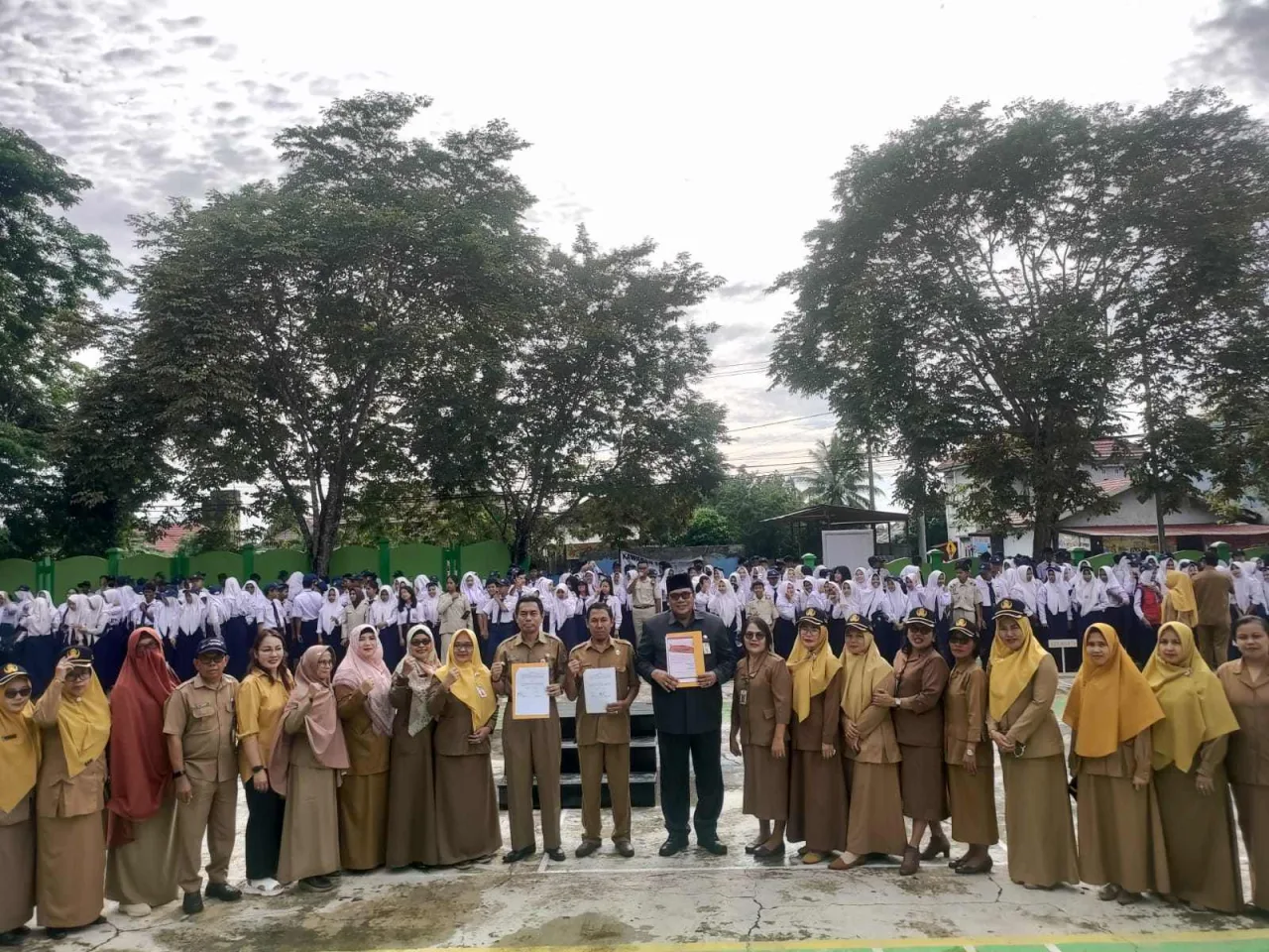 SMPN 2 Tanah Grogot Gelar Pencanangan SSK Smart untuk Generasi Muda Berkualitas