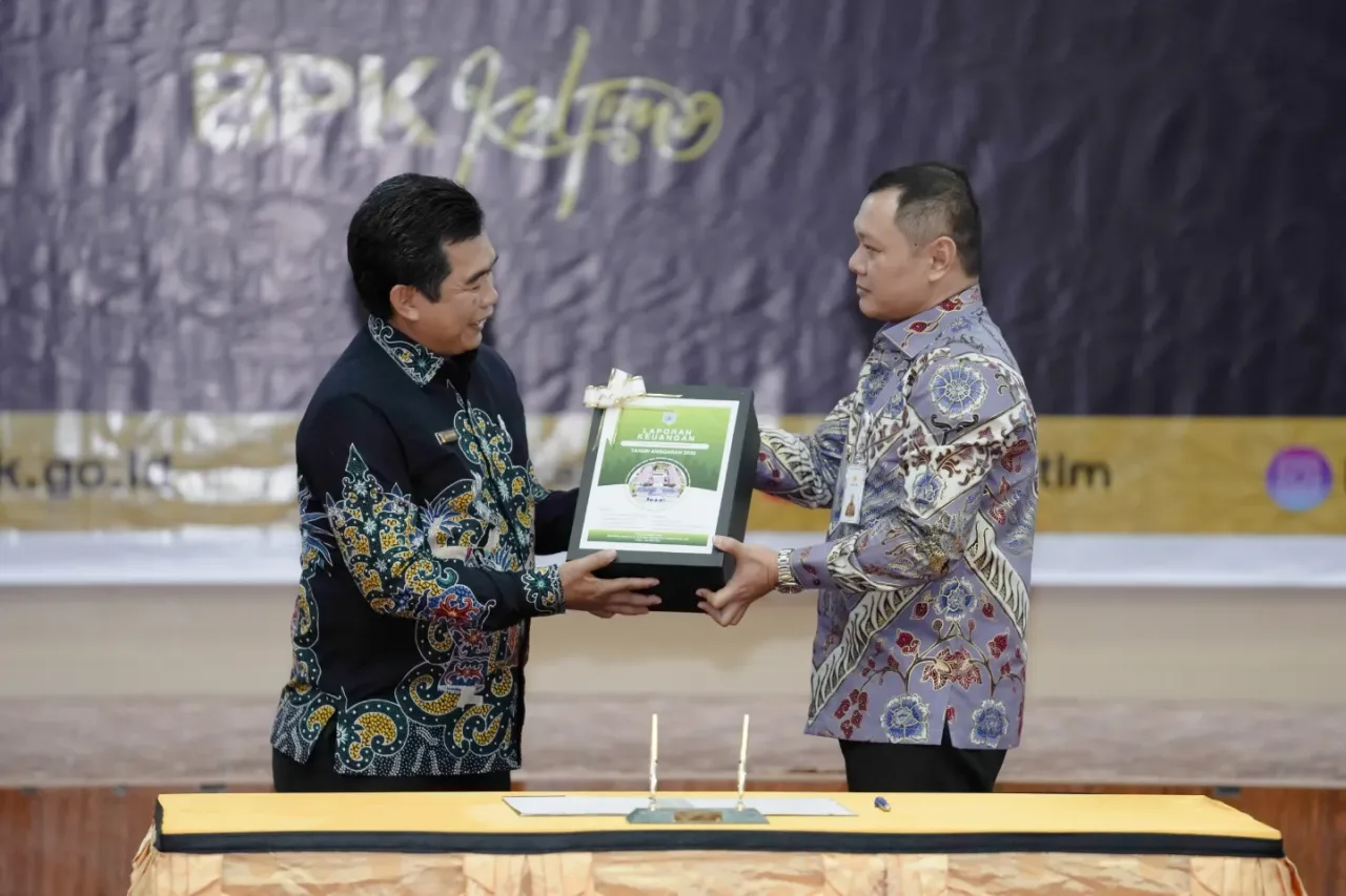 Sampaikan LKPD 2023, Bupati Paser Akan Tindaklanjuti Rekomendasi BPK
