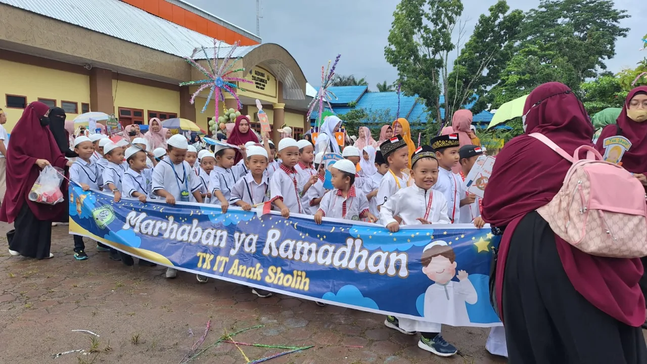 Sambut Ramadan IGTK Paser Gelar Pawai Ta'aruf