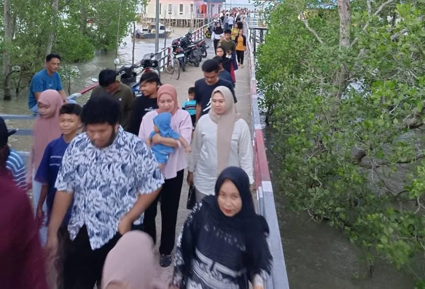 Disporapar Paser : 13.573 Orang Kunjungi 13 Objek Wisata Selama Libur Lebaran