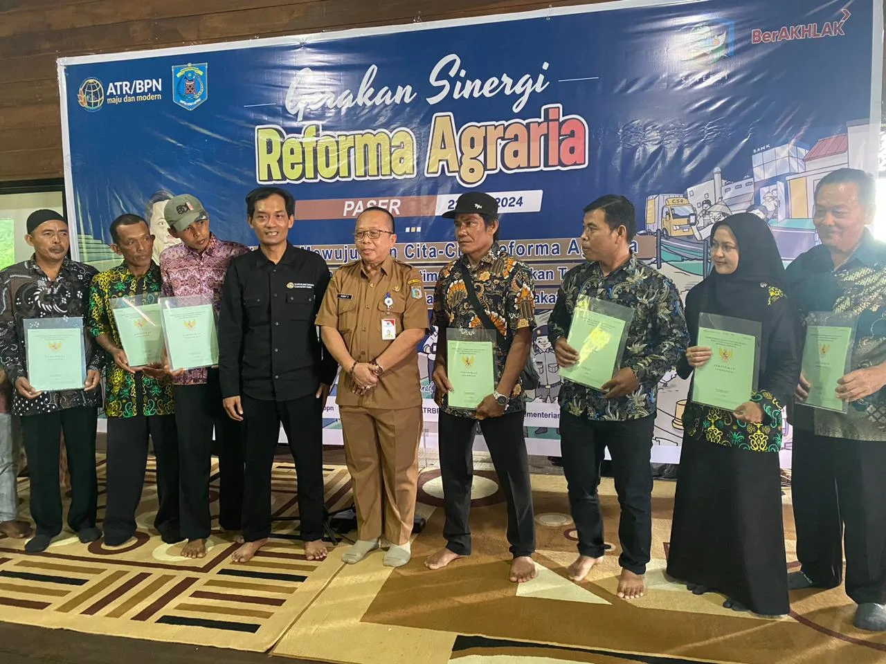 Cegah Terjadinya Sengketa Tanah, Pemda Paser Lakukan Gerakan Reforma Agraria
