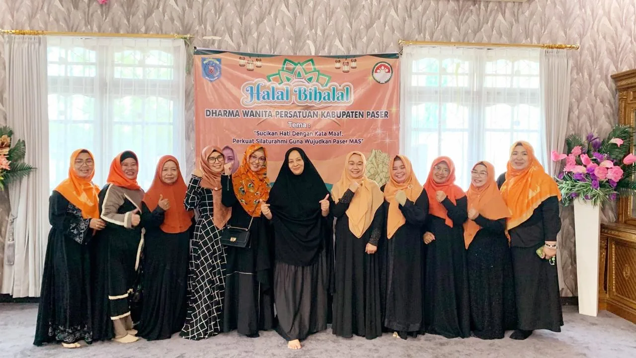 DWP Kabupaten Paser Gelar Halal Bihalal, Perkuat Peran Organisasi