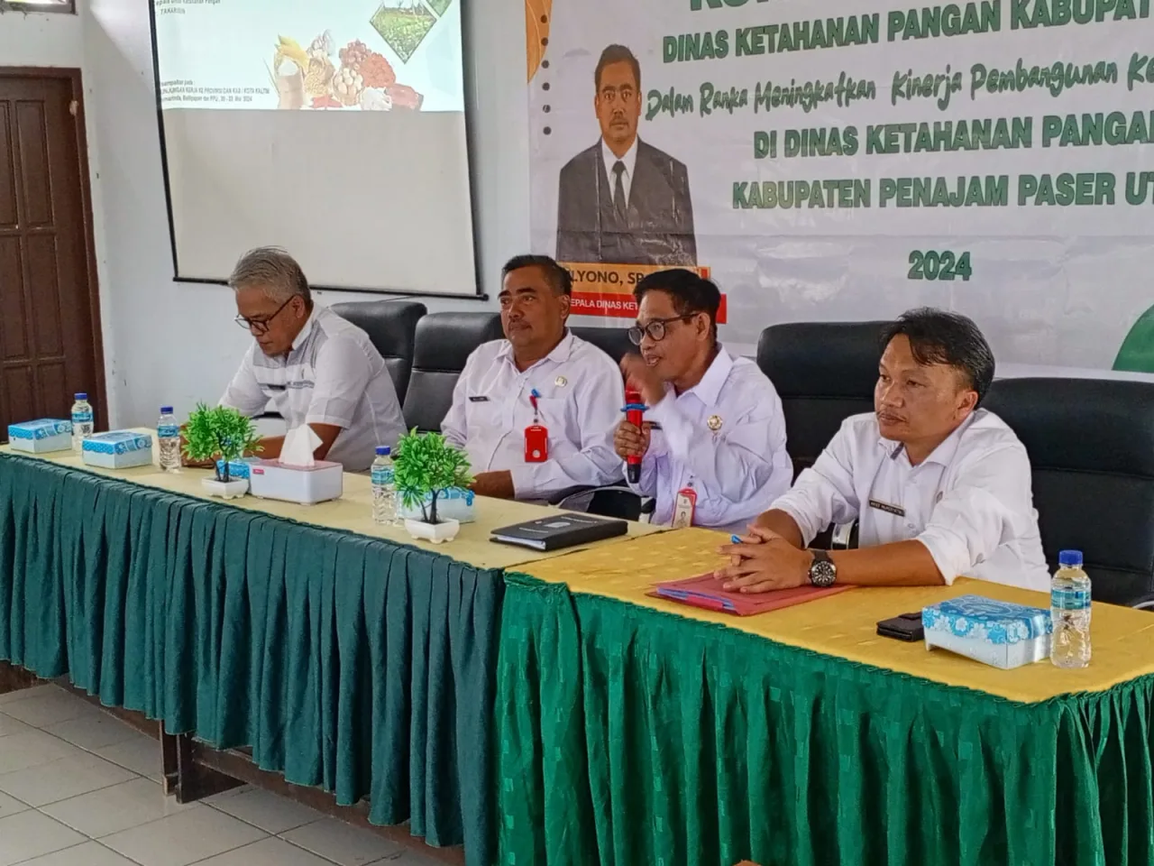 Dinas Ketahanan Pangan Kabupaten Paser dan PPU Kerjasama dalam Pengendalian Inflasi Daerah
