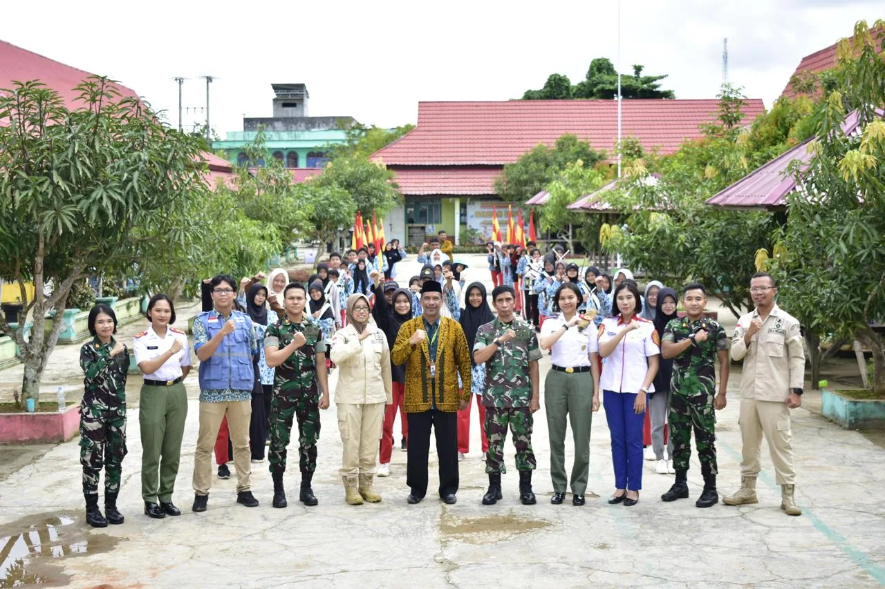 MTsN1 Paser Terima Kunjungan Rombongan Universitas Pertahanan Republik Indonesia