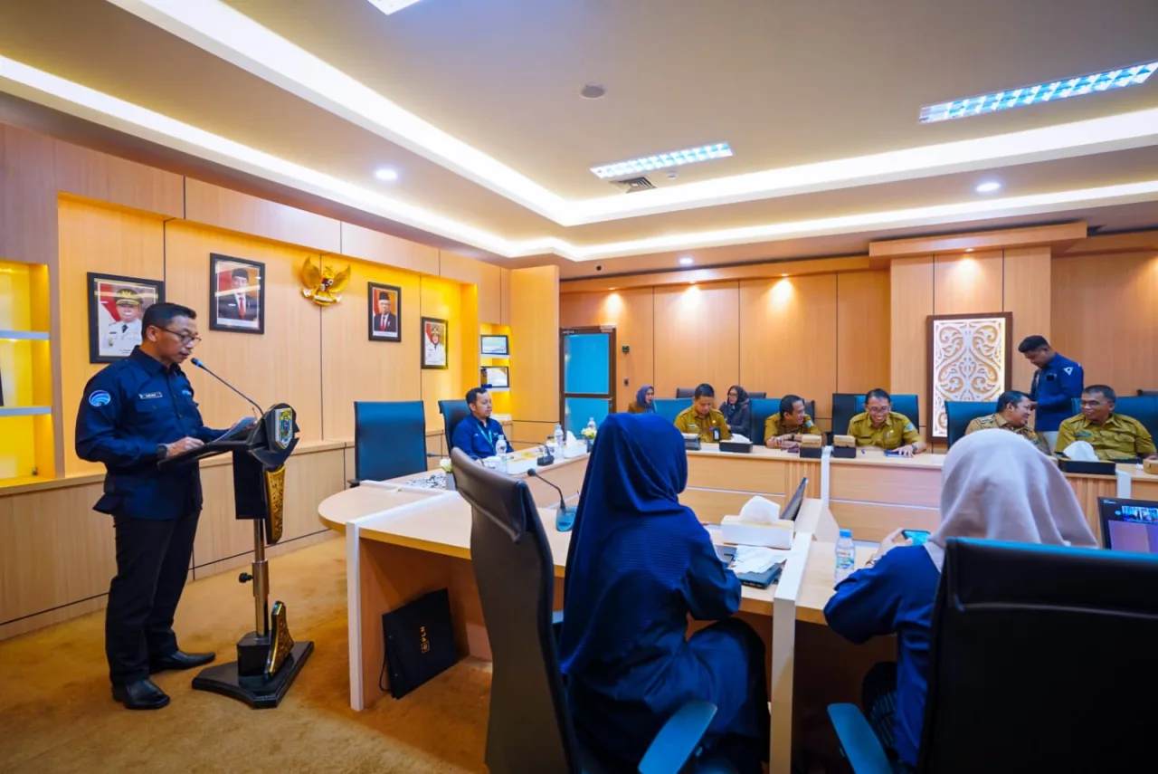 Bupati Paser Resmikan Penyambungan Internet di 26 Desa