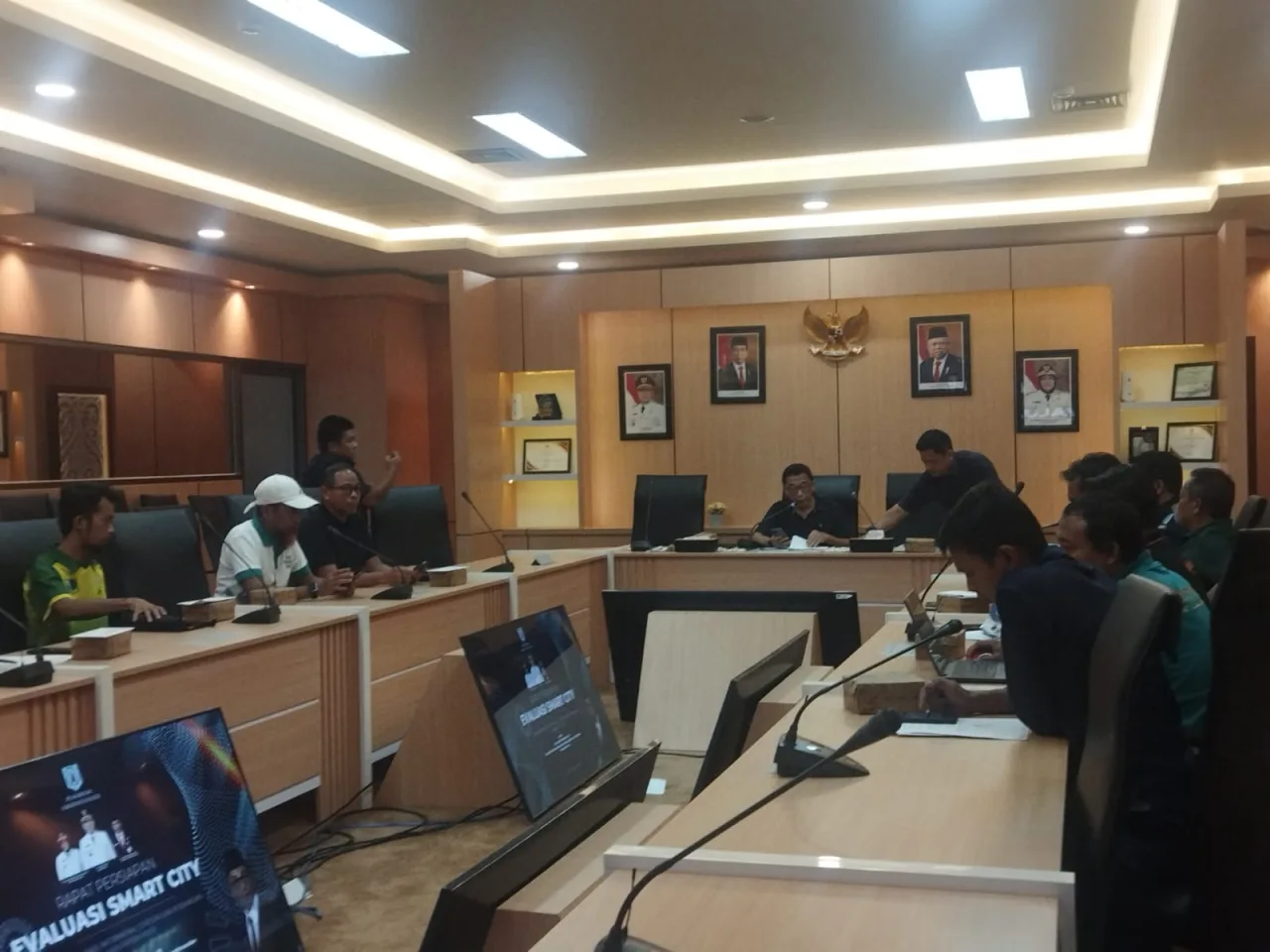 Diskominfostaper Paser Gelar Rapat Persiapan Evaluasi Smart City