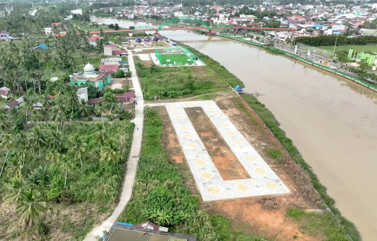 Pemkab Akan Pusatkan Siring Sungai Tuak, Sebagai Arena Olahraga, Hiburan dan Bermain Anak