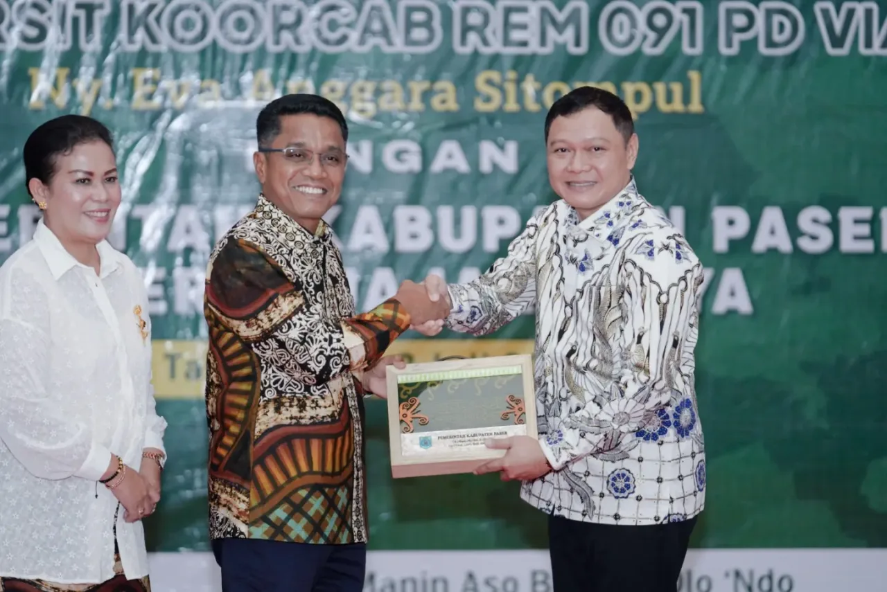 Bupati Paser : Kehadiran TNI Mutlak Diperlukan Dalam menjaga Stabilitas Keamanan
