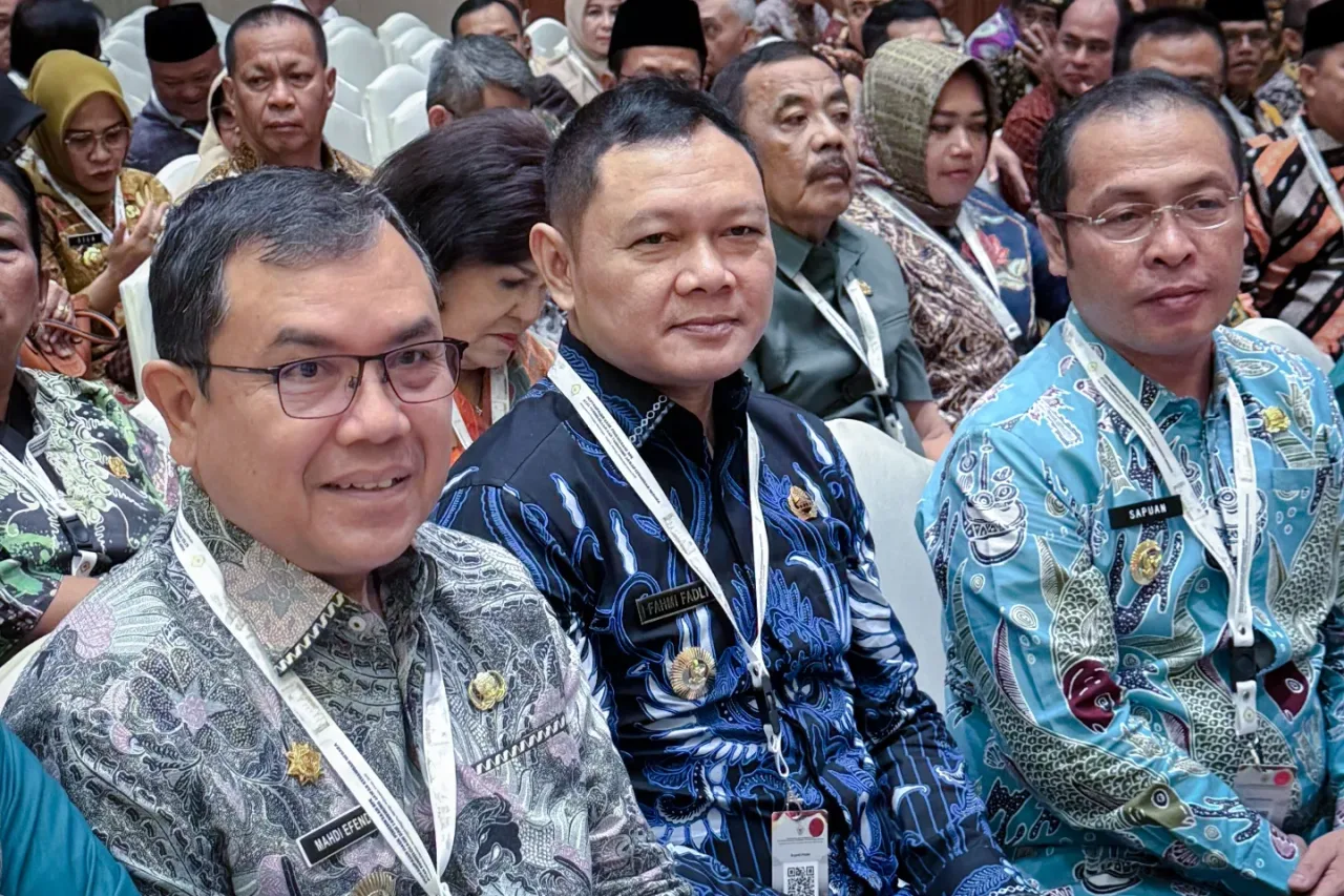 Bupati Paser Hadiri Laporan Hasil Pemeriksaan Keuangan Pemerintah Pusat BPK RI