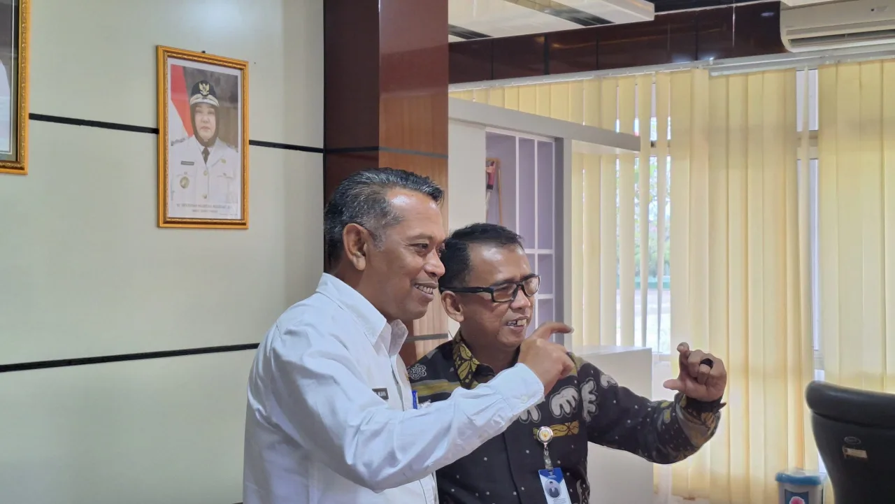 Terima Kunjungan KI Kaltim, Sekda Paser Soroti Penyebarluasan Informasi di Medsos