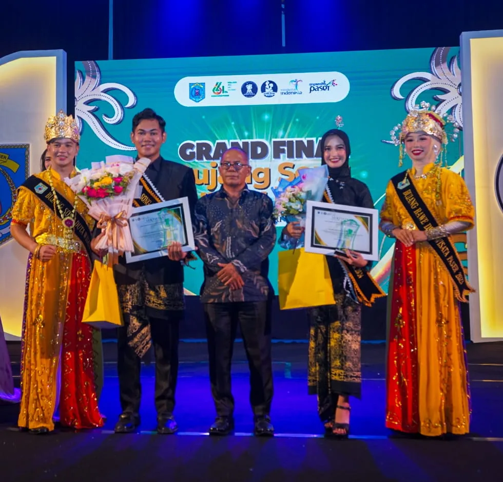 Naufa - Innaysila terpilih sebagai Bujang Song dan Bawe Duta Wisata Paser