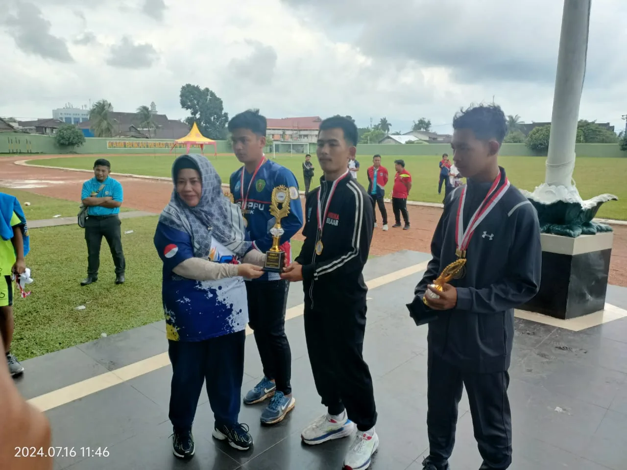 Dafi Ardhana, Siswa Asal Paser Raih Juara 1 Atletik O2SN Kaltim