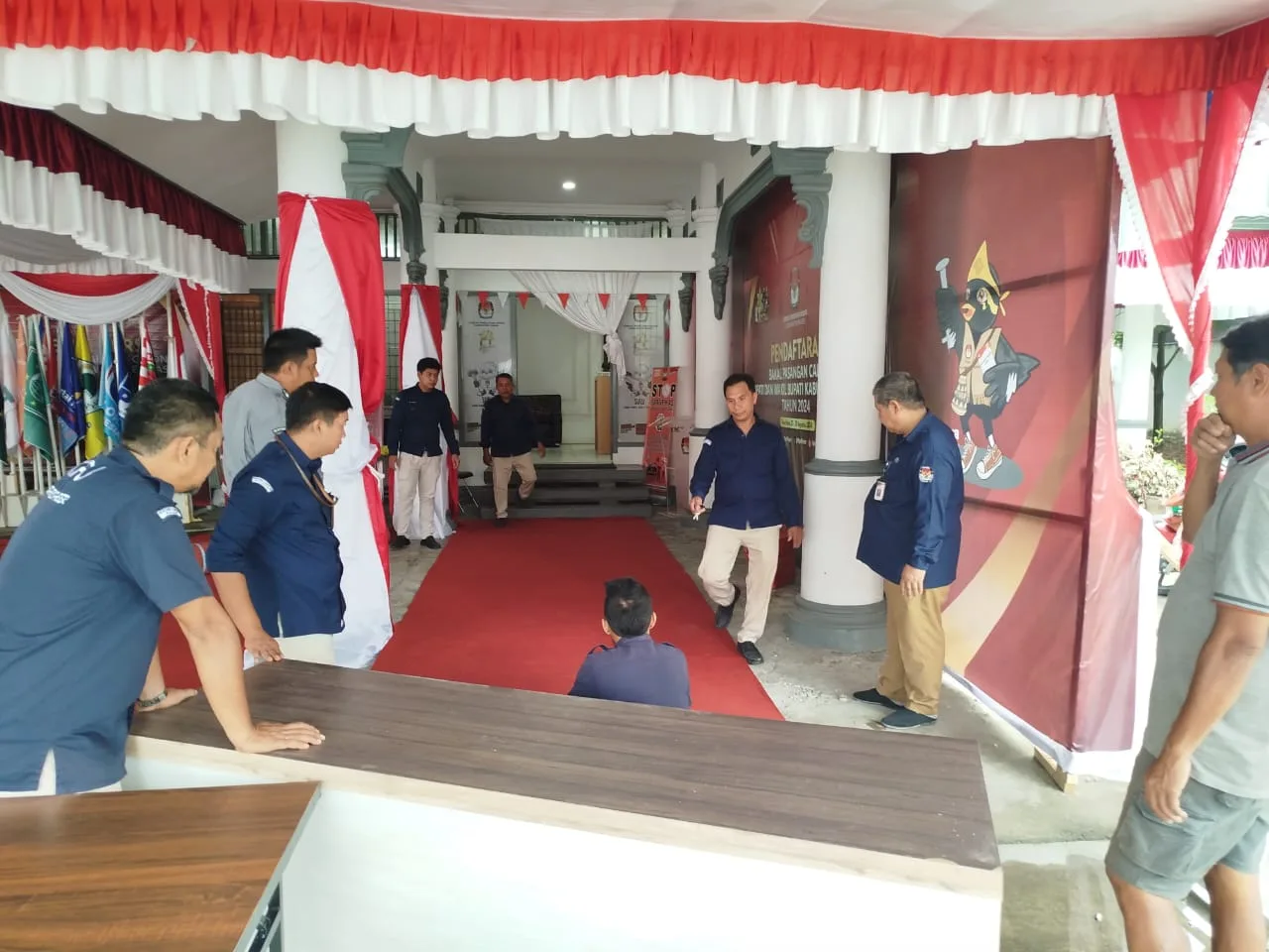KPU Paser Buka Pendaftaran Bakal Calon Bupati, Pendukung Paslon Diminta Tertib
