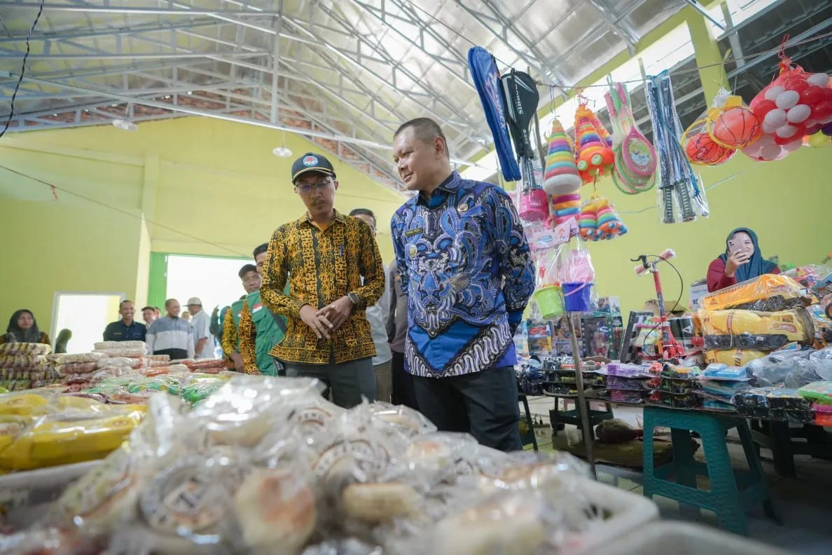 Diresmikan Bupati, Keberadaan Pasar Petangis Tingkatkan Perekonomian Masyarakat