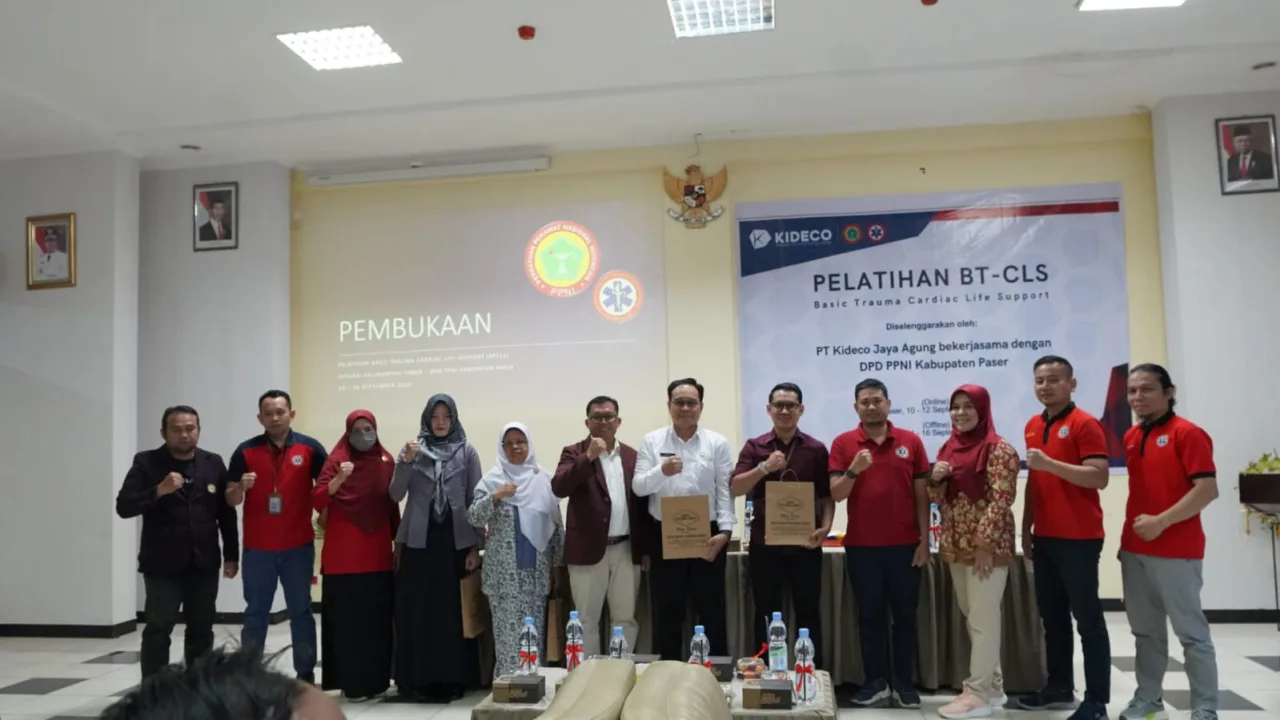 DPD PPNI Paser-Kideco Gelar Pelatihan BTCLS Bagi Perawat