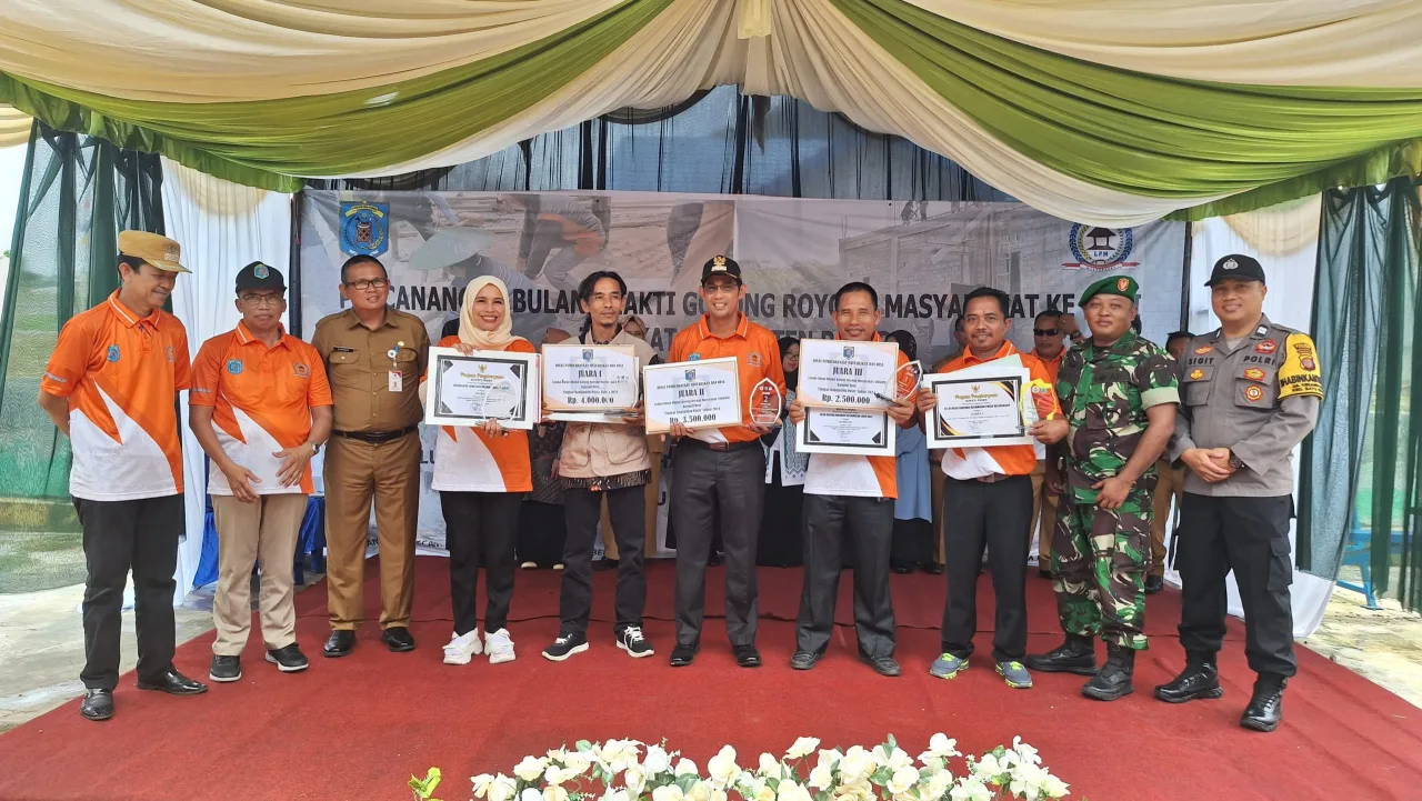 BBGRM Paser Tingkatkan Semangat Gotong Royong Membangun Desa/Kelurahan
