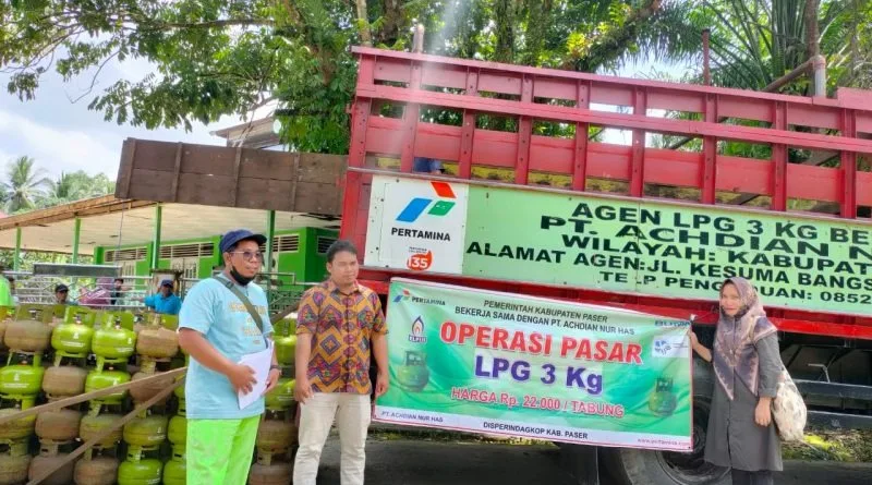 Disperindagkop Paser Usulkan 9.840 tabung gas ke Pertamina untuk Operasi Pasar