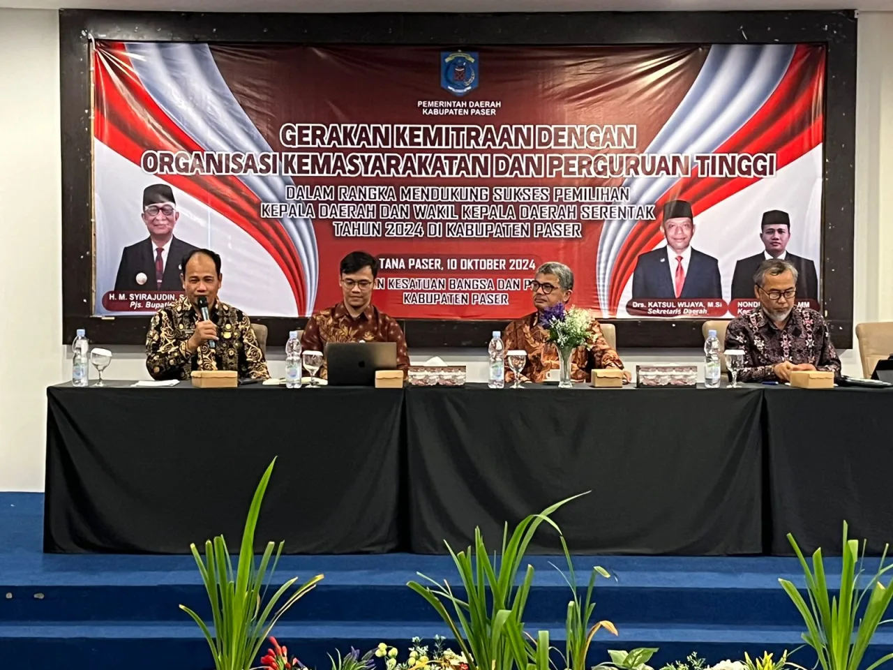 Bakesbangpol Paser Ajak Ormas dan Perguruan Tinggi Pantau Pelaksanaan Pilkada
