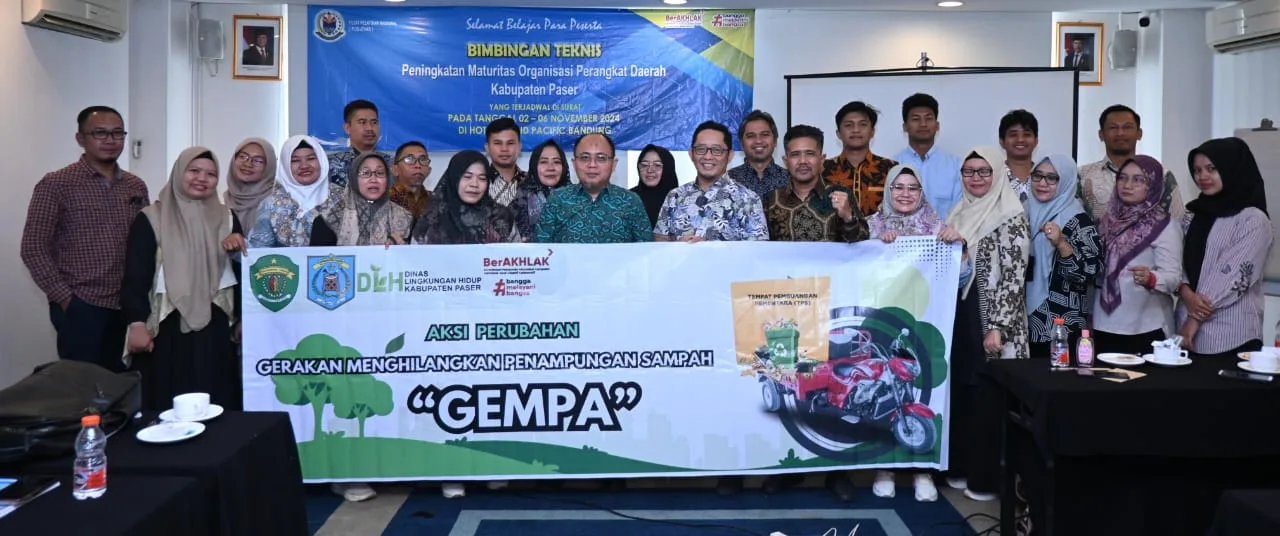DLH Paser luncurkan GEMPA, Wujudkan Lingkungan Bersih dan Sehat