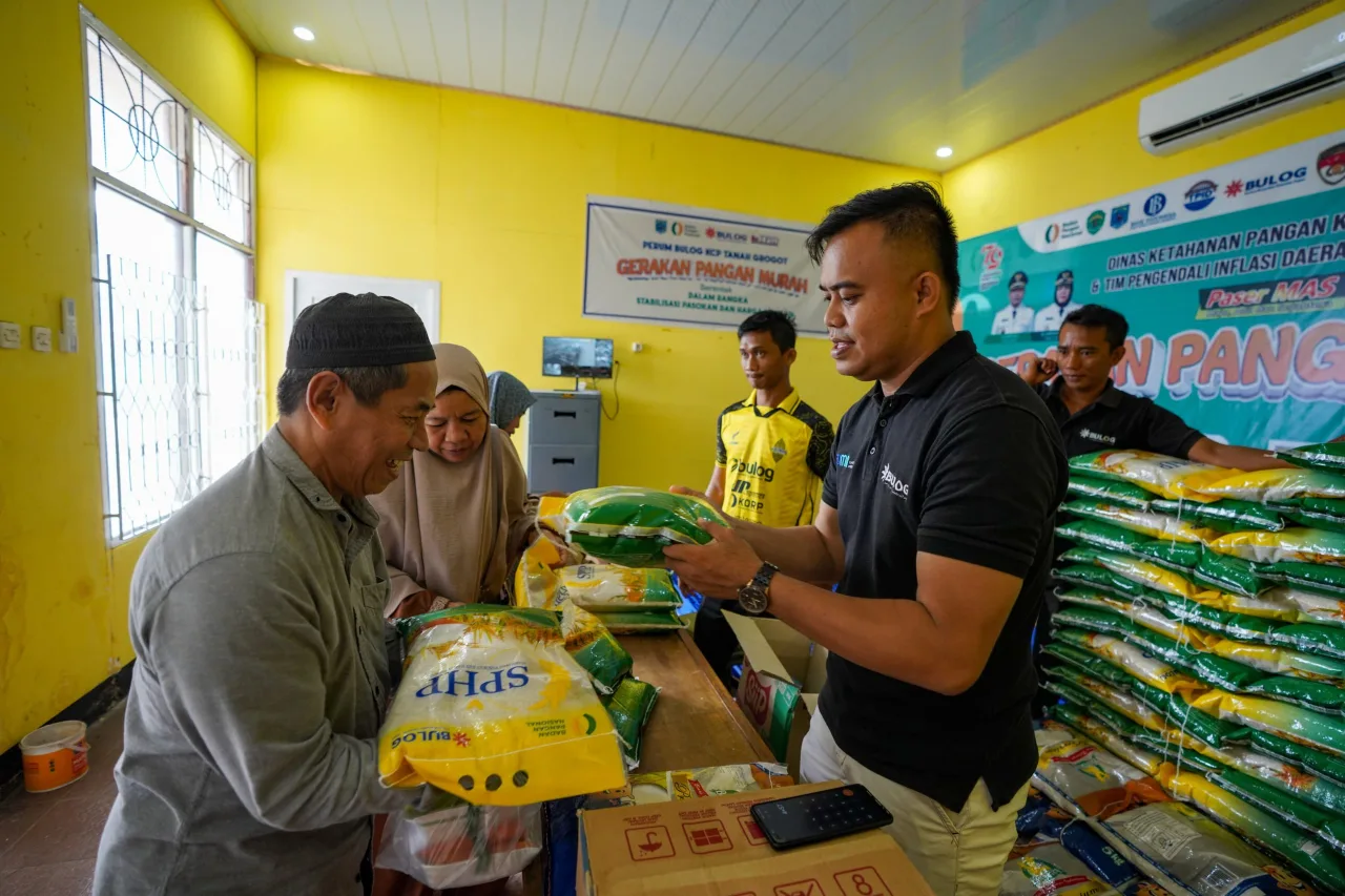Stabilisasi Harga Jelang Nataru 2025, Distapang Paser Gelar Gerakan Pangan Murah