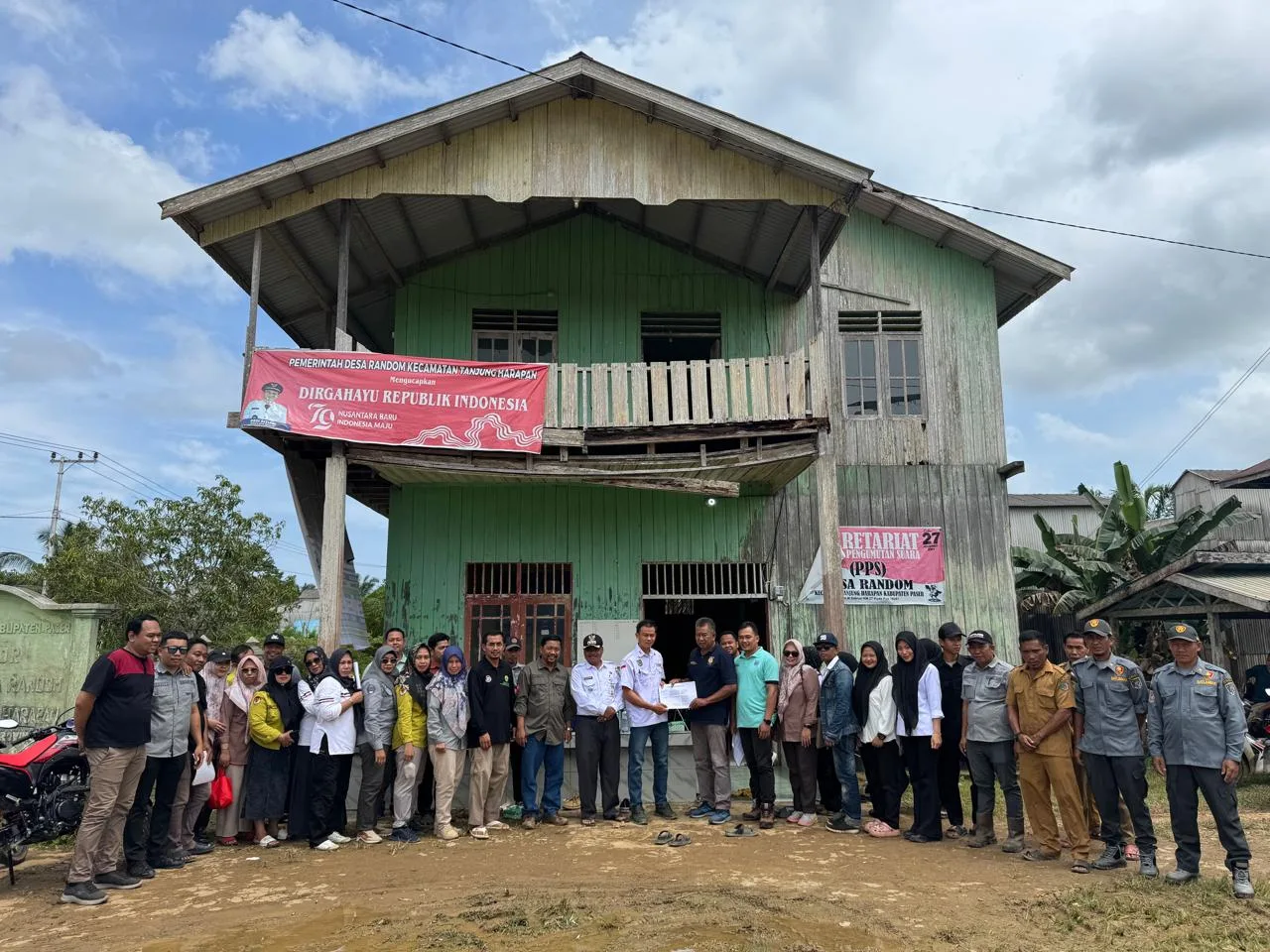 Salam Berdesa Dinas PMD Berkunjung ke Kecamatan Tanjung Harapan