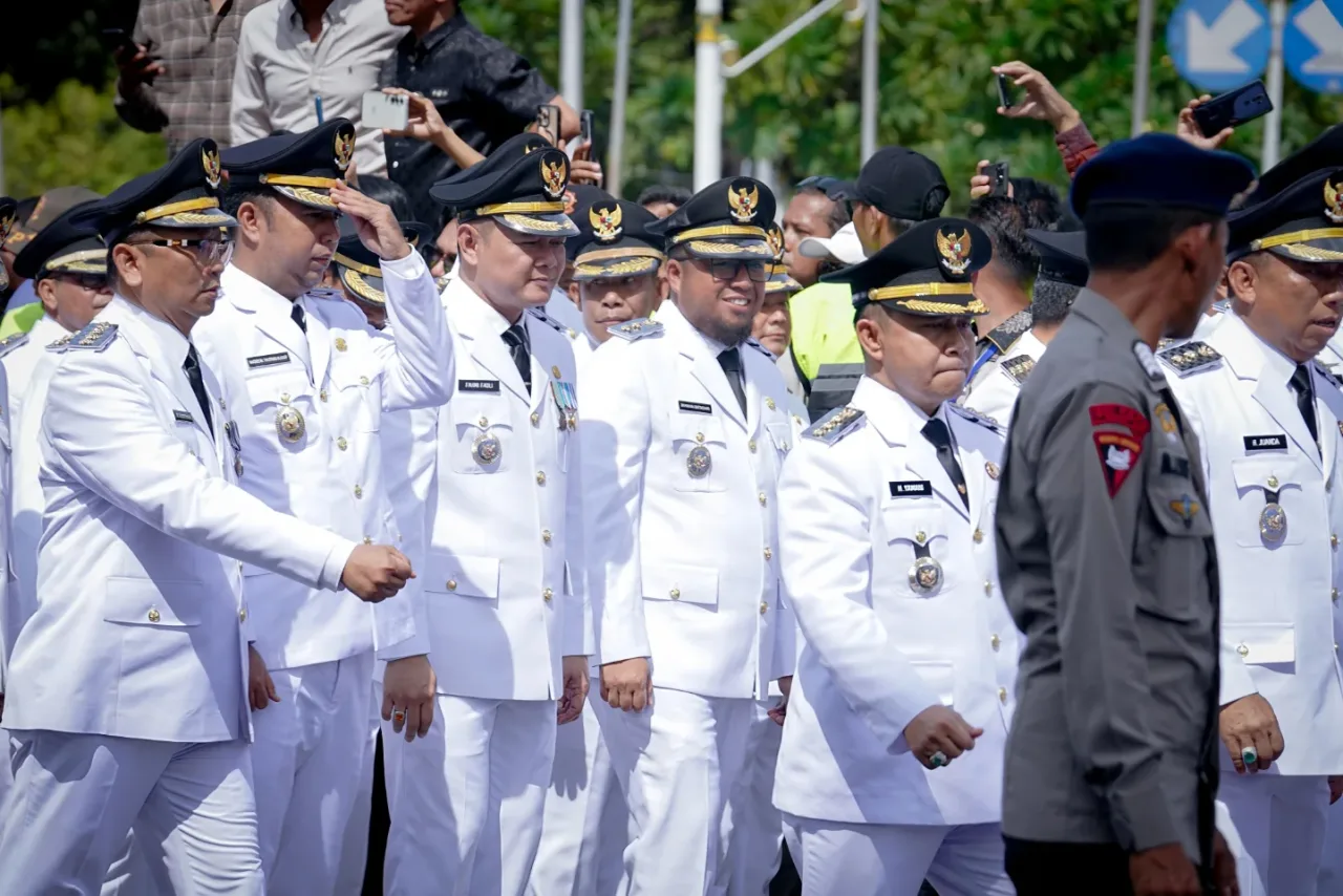 Resmi Dilantik Presiden RI, Bupati dan Wakil Bupati Paser Siap Jalankan Program Paser Tuntas