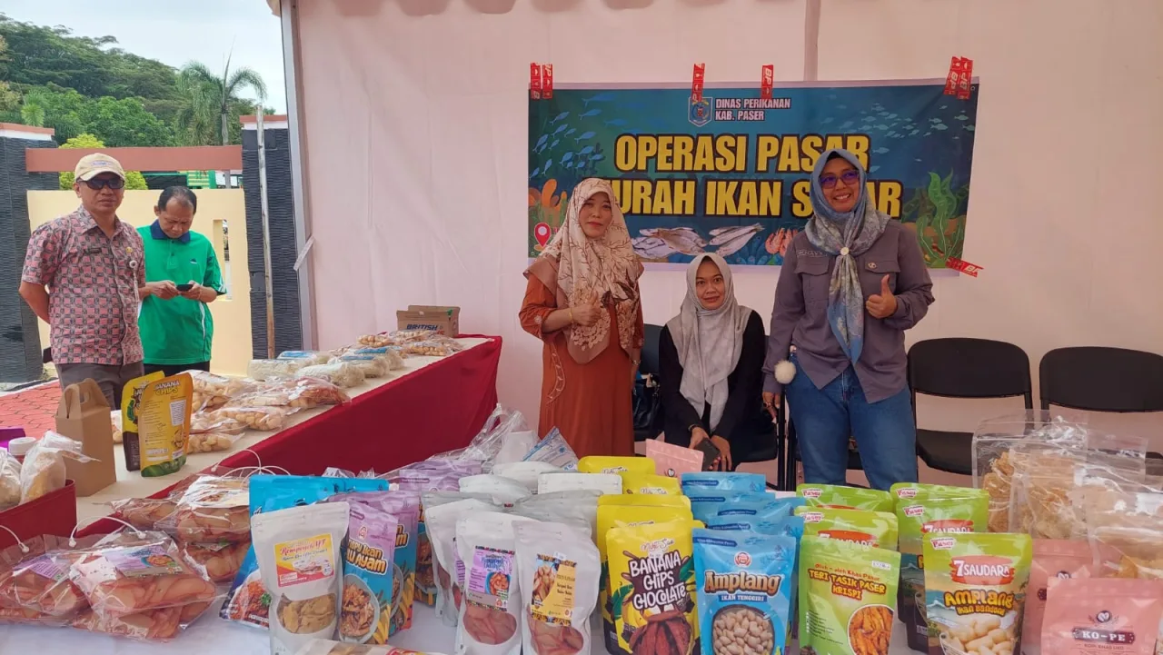 Diskan Paser Hadirkan Ikan Murah Segar Berkualitas di Bazar Ramadan