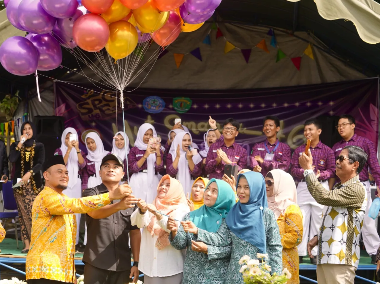 SMA 1 Tanah Grogot Gelar Peringatan Ulang Tahun Sekolah ke-46