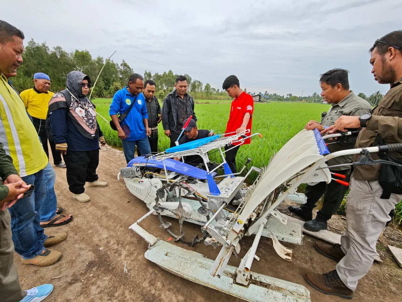 Tingkatkan Produksi Pangan, DTPH Paser Gelar Pendampingan dan Pelatihan Alsintan