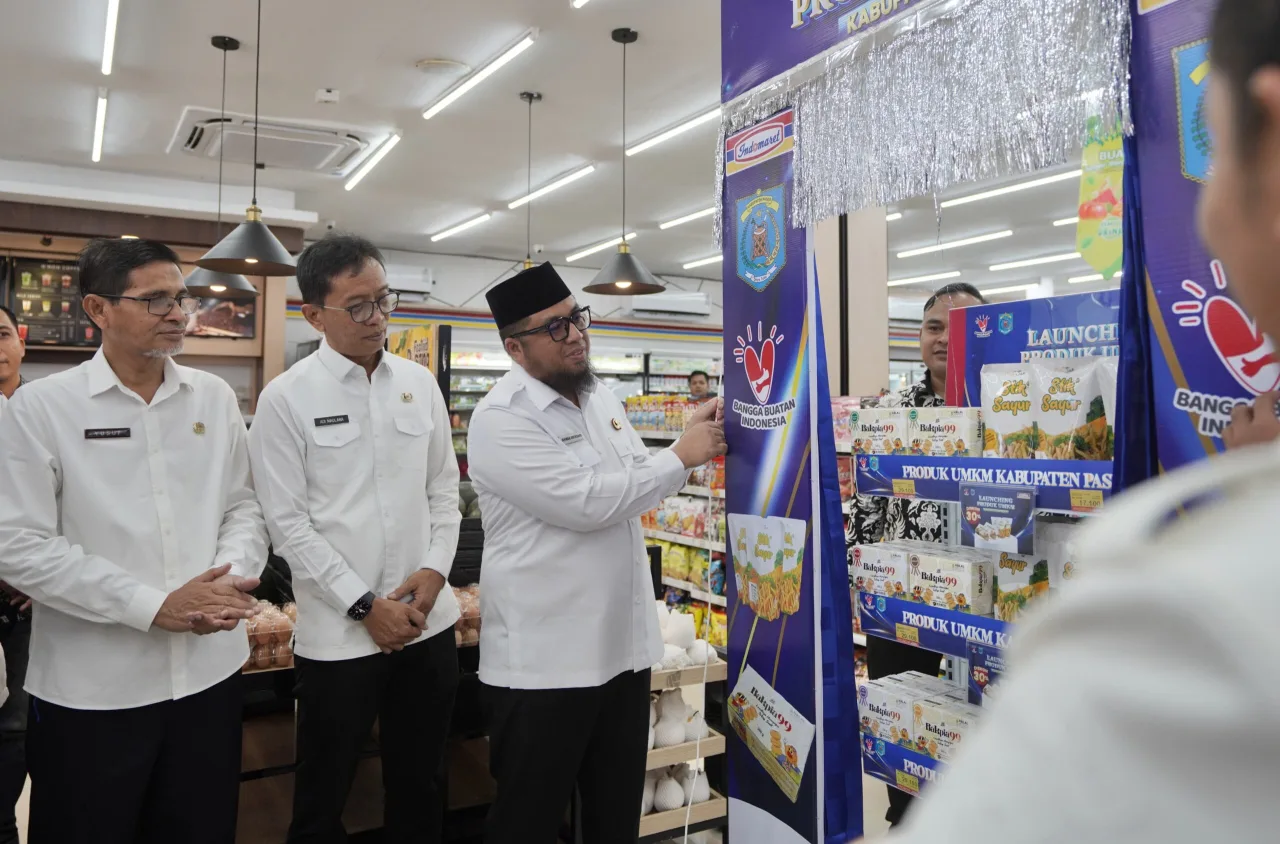 Wabup Paser Resmikan Produk Lokal Masuk Ritel Nasional