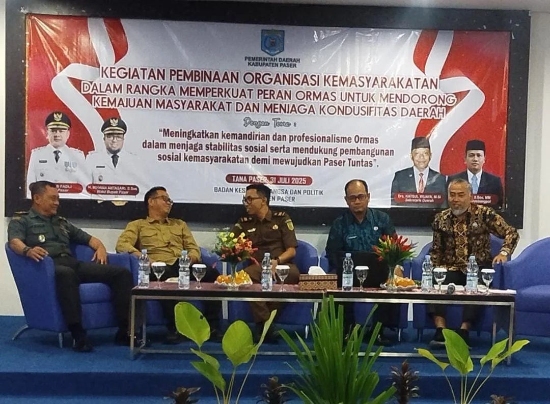 Pemkab Paser Beri Pembinaan Ormas untuk Perkuat Perannya Menjaga Kondusifitas Daerah