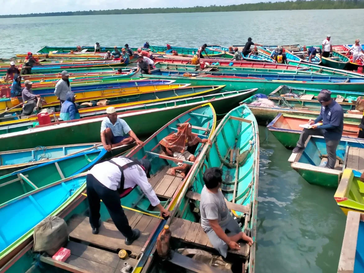 92 Nelayan Tanjung Harapan Kini Punya Pas Kecil, Dinas Perikanan Paser Permudah Legalitas Kapal