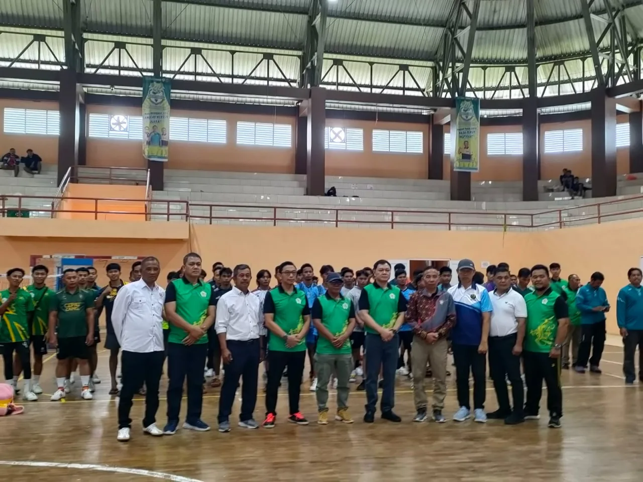 Bupati Paser Buka Turnamen Sepak Takraw Bupati Paser Cup 2025