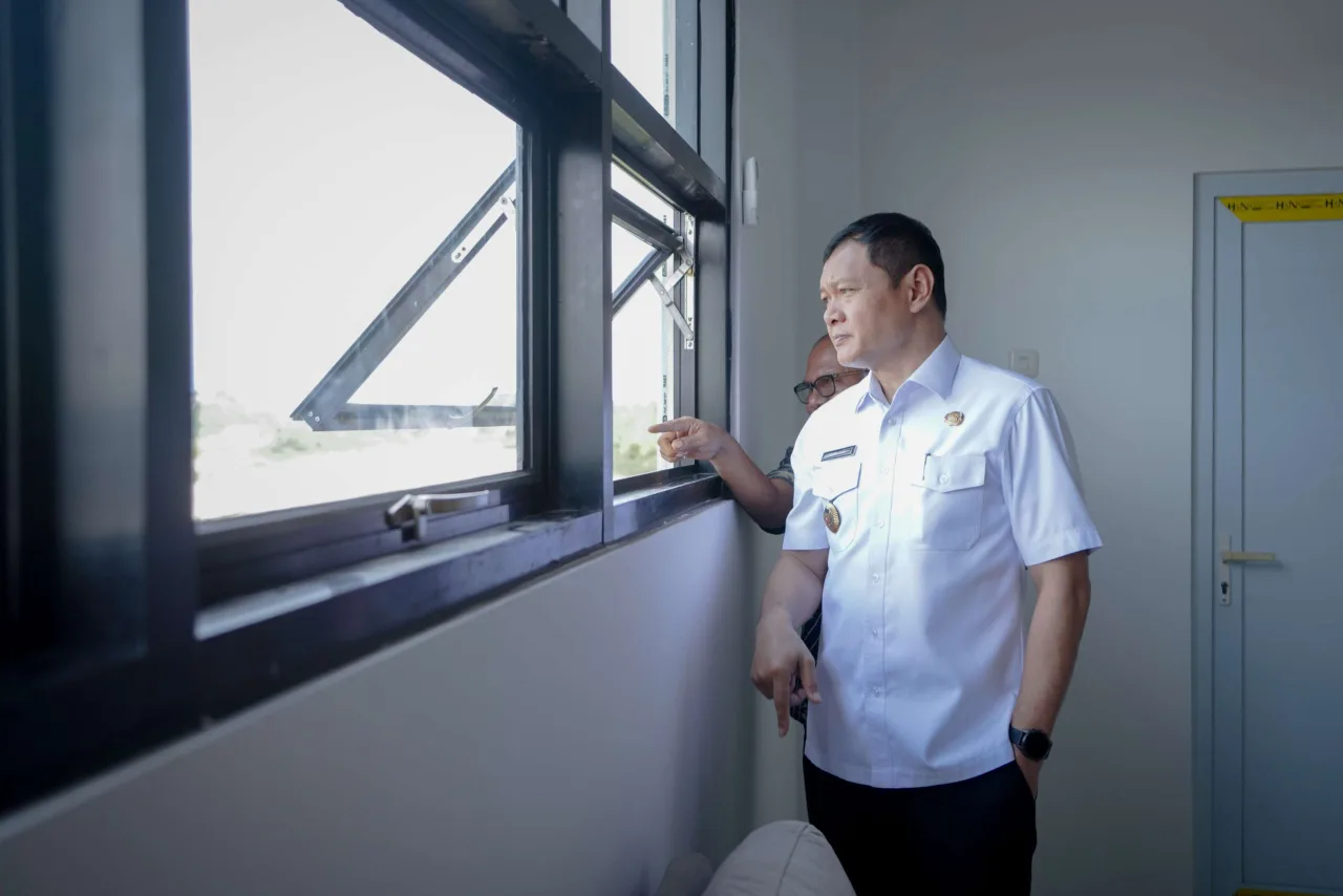 Kebut Pembangunan Venue Porprov Kaltim 2026, Bupati Paser Tinjau GOR Bela Diri dan Sekretariat KONI