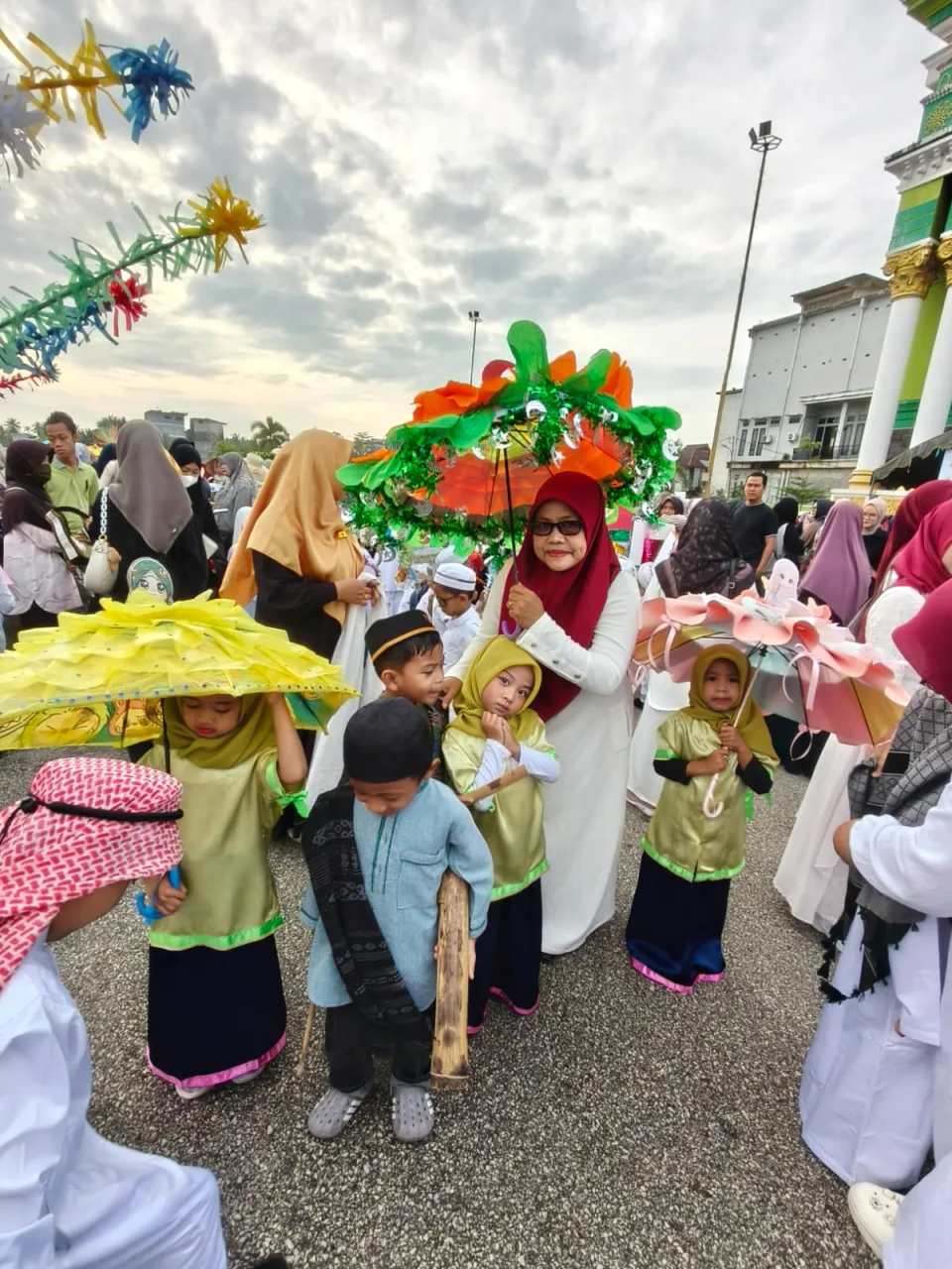 Sambut Ramadan, IGTKI Tanah Grogot Gelar Pawai Ta'aruf diikuti Ribuan Siswa