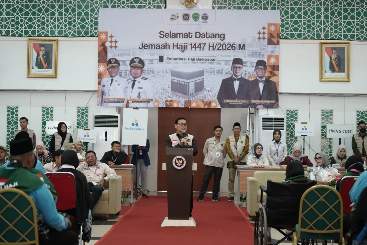 Sebanyak 354 jemaah Calhaj Paser Tiba di Embarkasi Balikpapan
