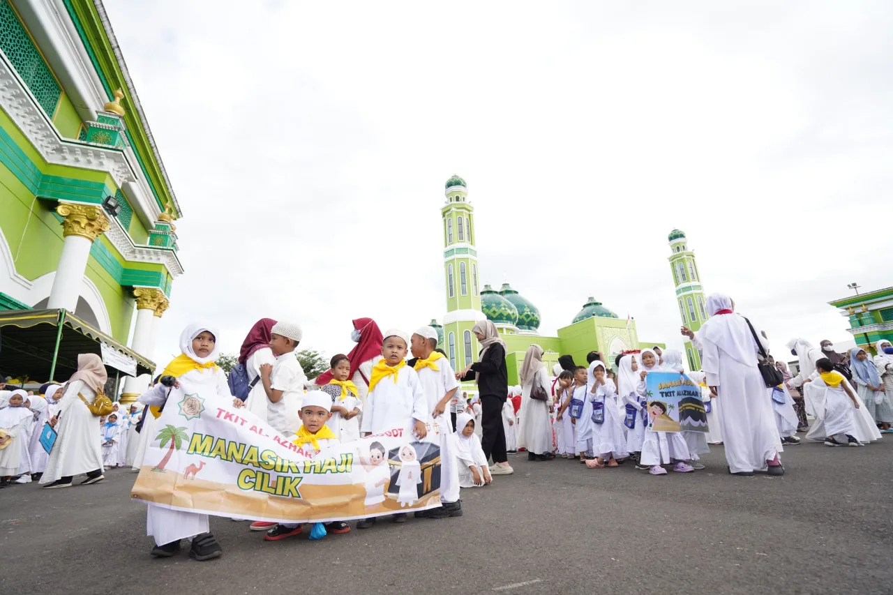 IGTKI Tanah Grogot Gelar Manasik Haji Cilik Sebagai Sarana Edukasi Nilai-Nilai Keagamaan Sejak Dini