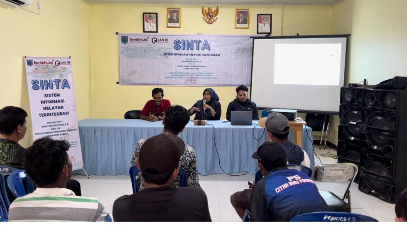 Dinas Perikanan Paser Resmi Luncurkan Sistem informasi Nelayan Terintegrasi (SINTA)