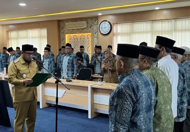Wabup Paser Lantik Dewan Hakim MTQH ke-49 