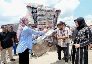 Sinergi Pusat dan Daerah,  Senator Sinta Rosma Yenti Tinjau Penanganan Bencana dan Salurkan Donasi di Aceh