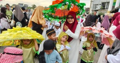 Sambut Ramadan, IGTKI Tanah Grogot Gelar Pawai Ta’aruf diikuti Ribuan Siswa