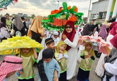 Sambut Ramadan, IGTKI Tanah Grogot Gelar Pawai Ta’aruf diikuti Ribuan Siswa