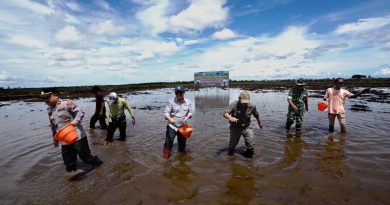 Paser berkontribusi 201 hektar pada Gerakan Nasional tanam serentak di lahan cetak sawah baru