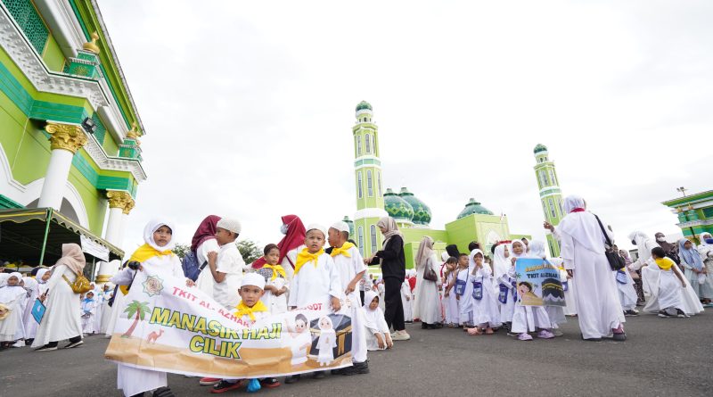IGTKI Tanah Grogot Gelar Manasik Haji Cilik Sebagai Sarana Edukasi Nilai-Nilai Keagamaan Sejak Dini