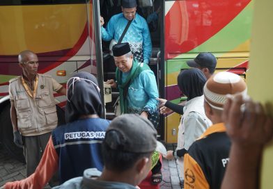 156 Calon Haji Kloter Terakhir Asal Paser Tiba di Embarkasi Balikpapan