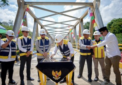 Komitmen Paser TUNTAS : Sentuh Desa Terpencil, Jembatan Sei Kasungai Resmi Beroperasi